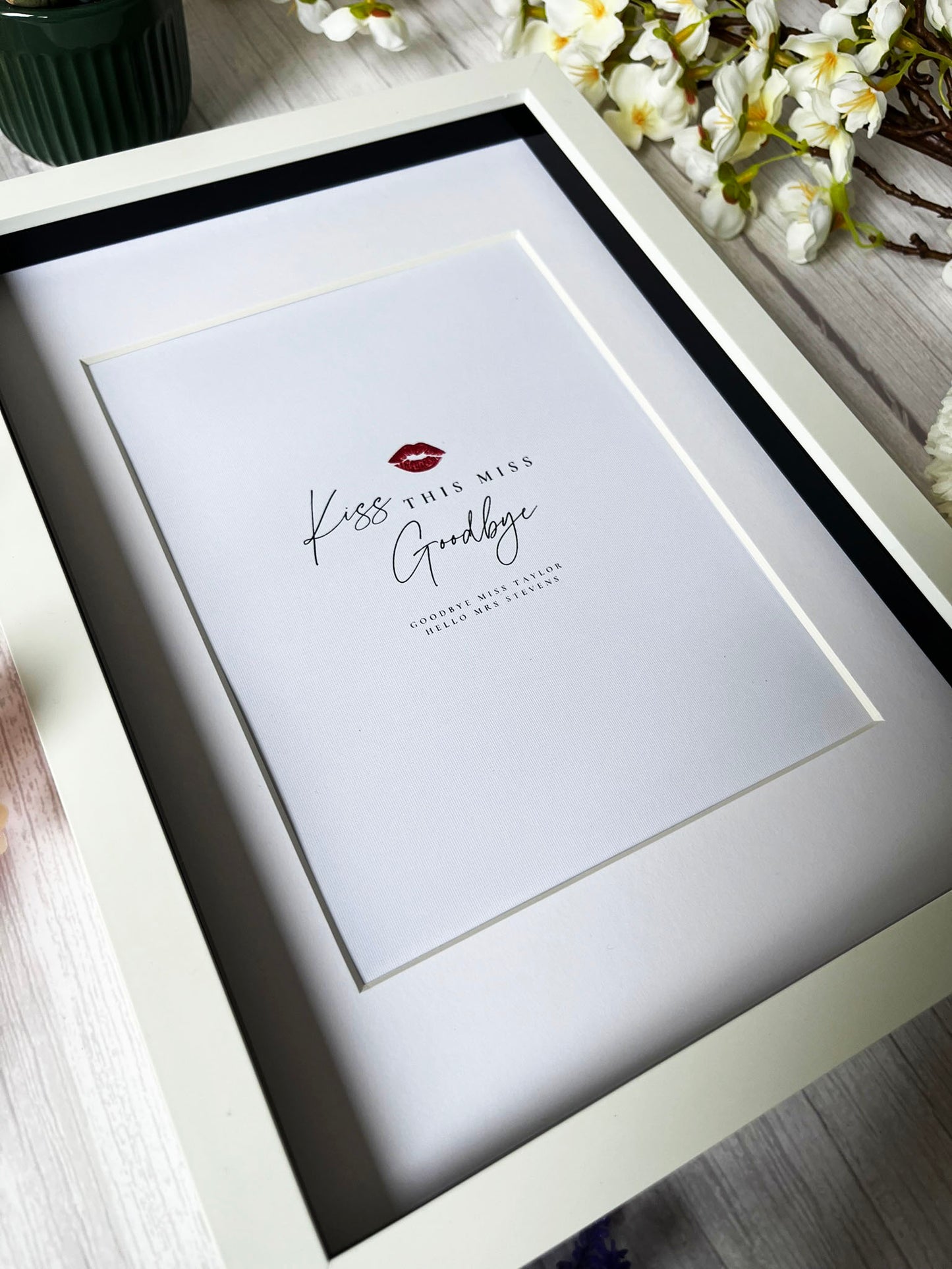 Kiss This Miss Goodbye Print