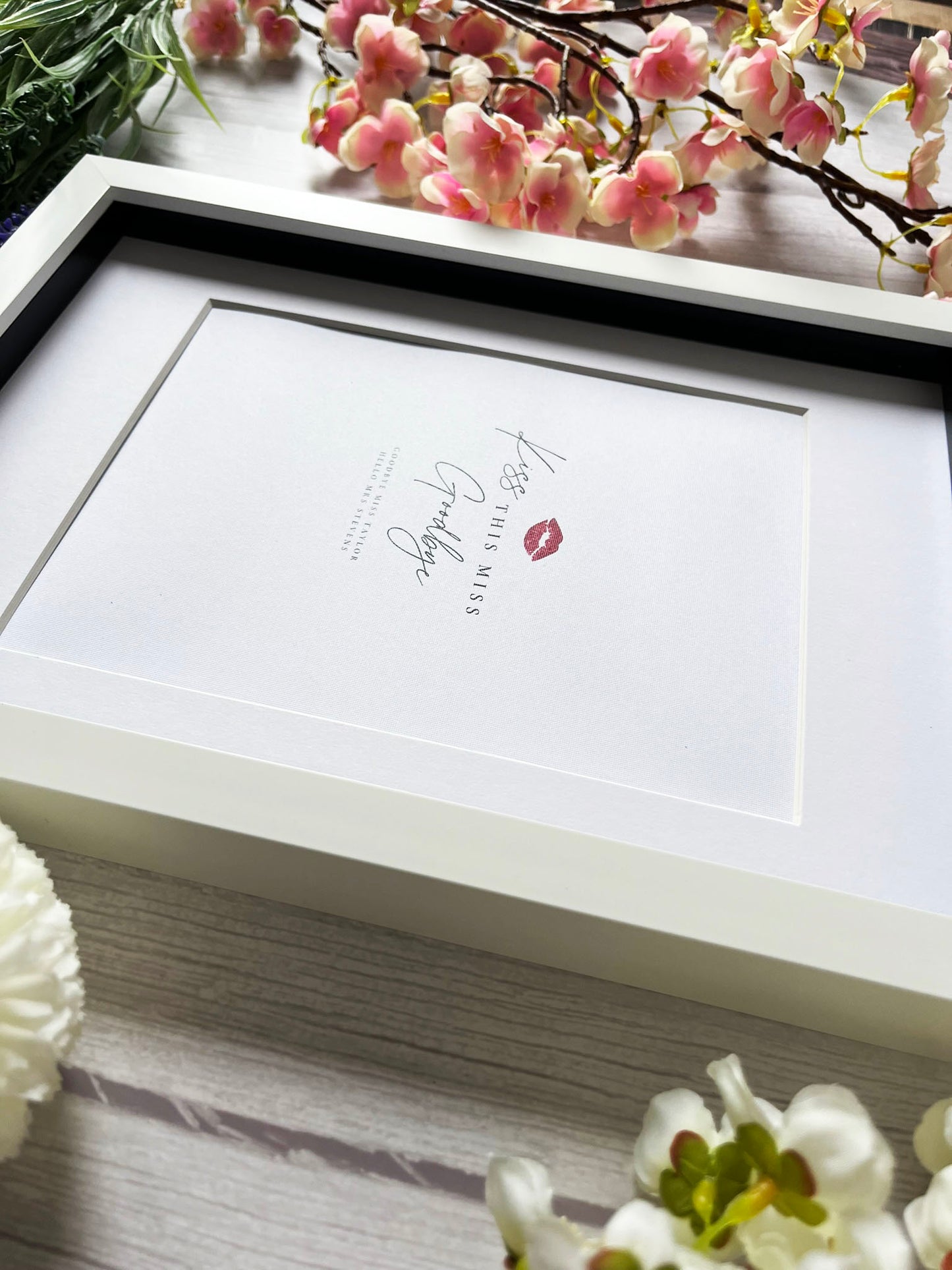 Kiss This Miss Goodbye Print