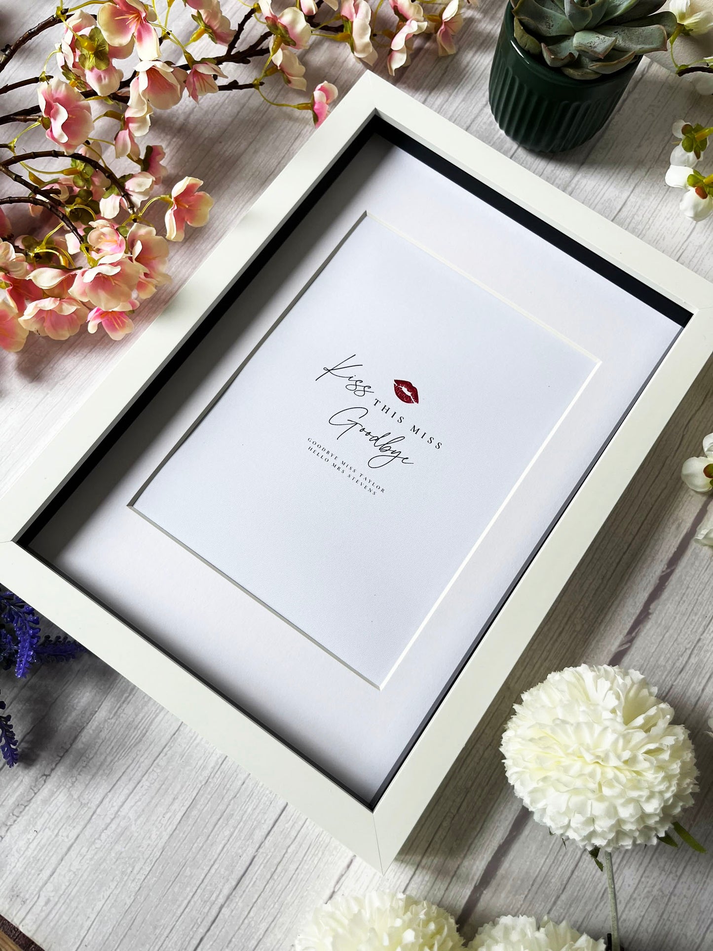 Kiss This Miss Goodbye Print