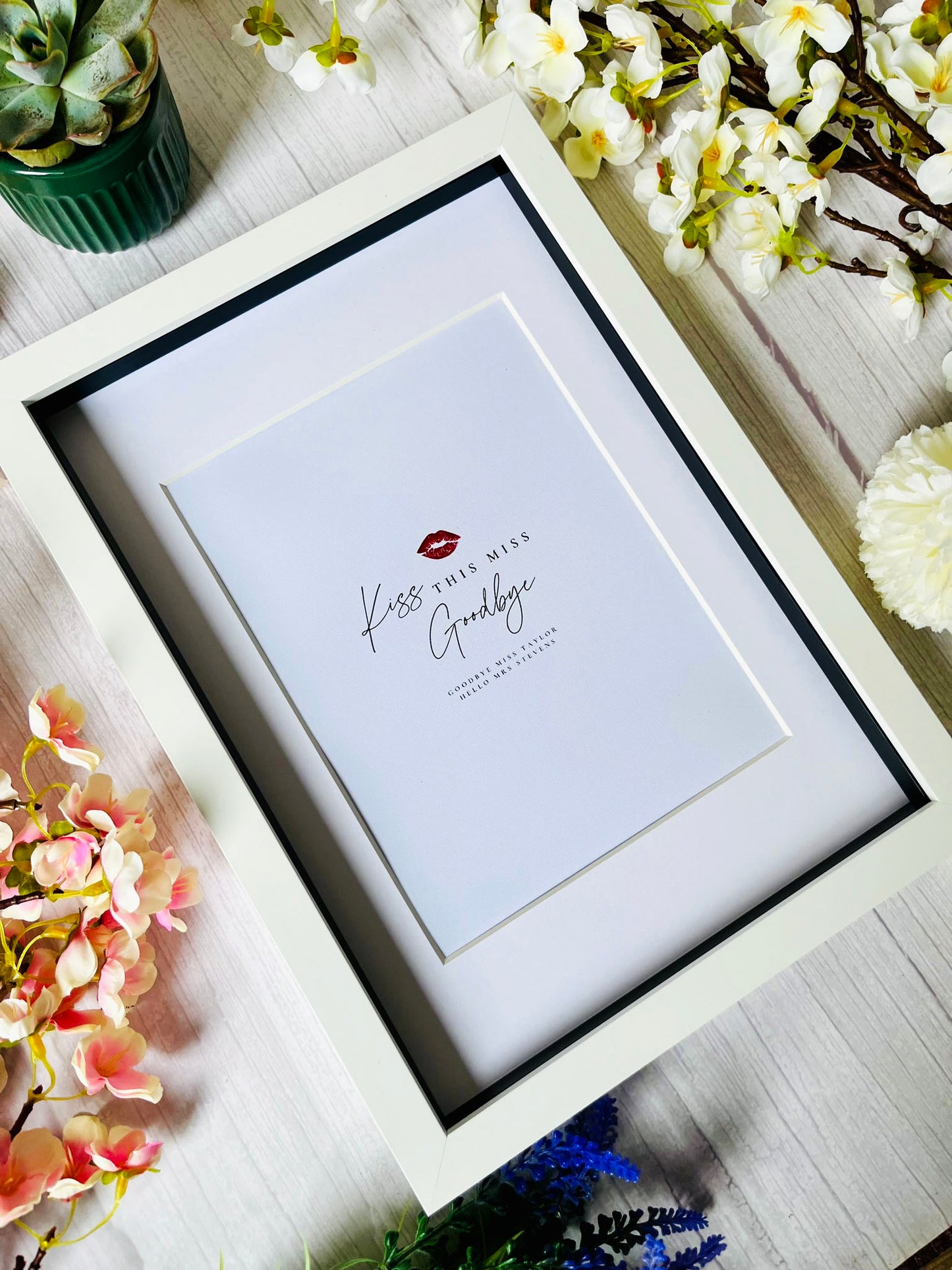Kiss This Miss Goodbye Print