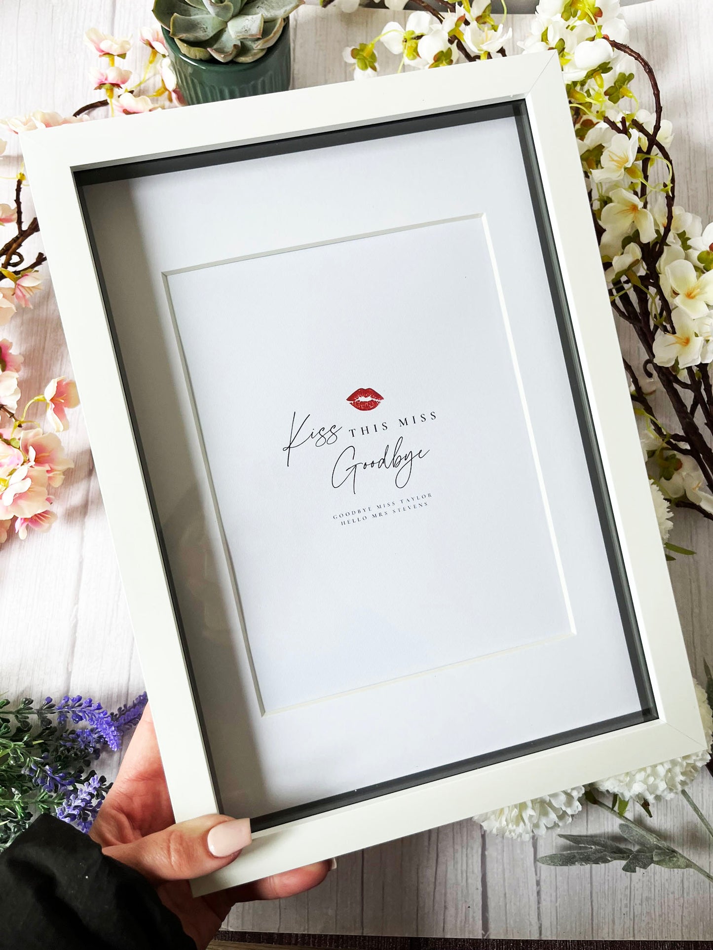 Kiss This Miss Goodbye Print