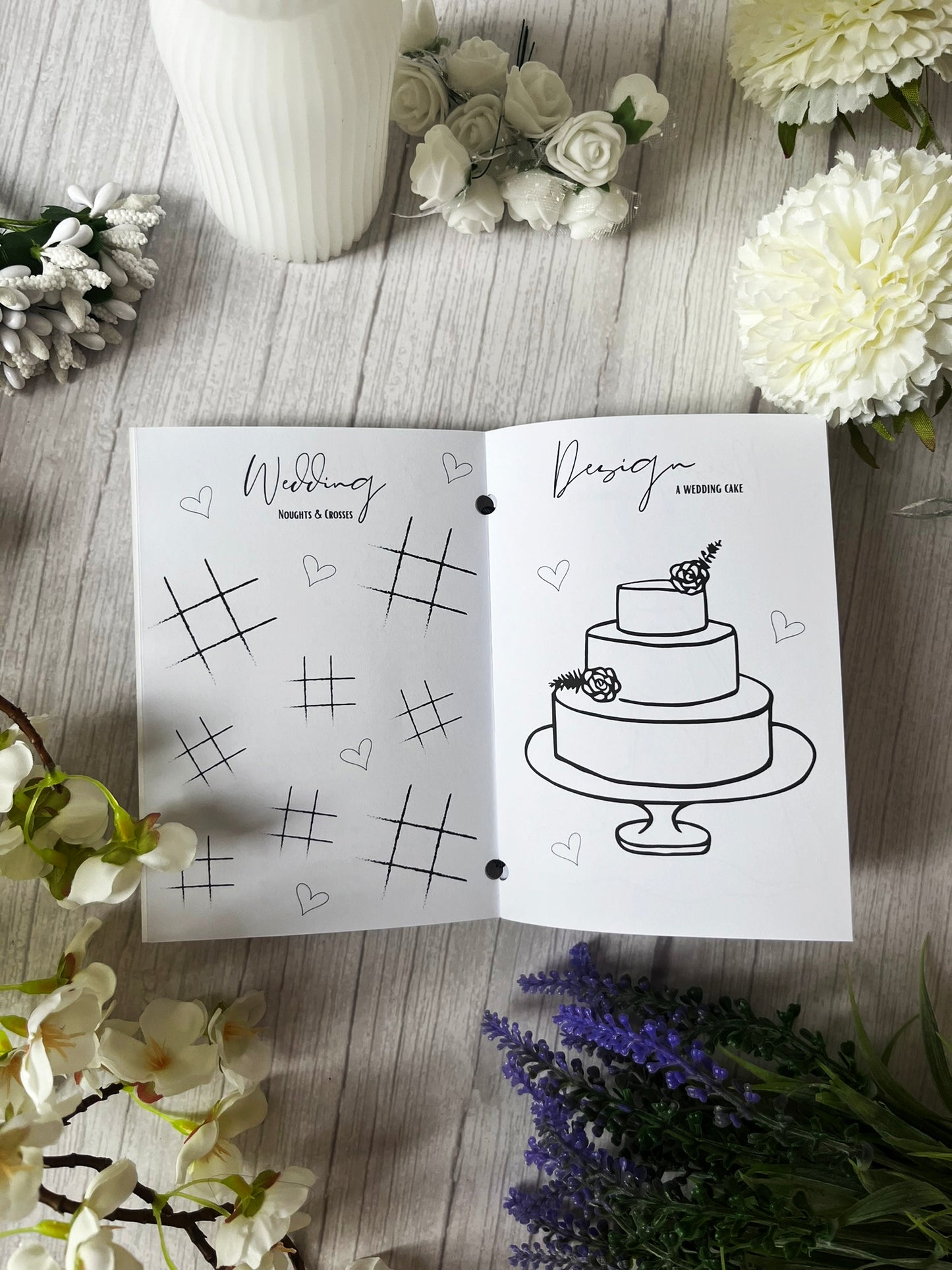 Personalised Children's Wedding Activity Book