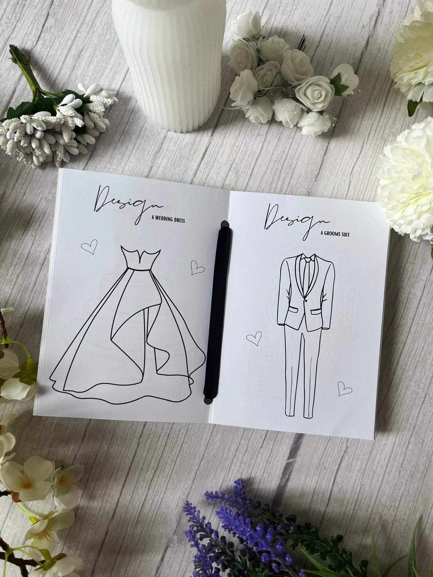 Personalised Children's Wedding Activity Book