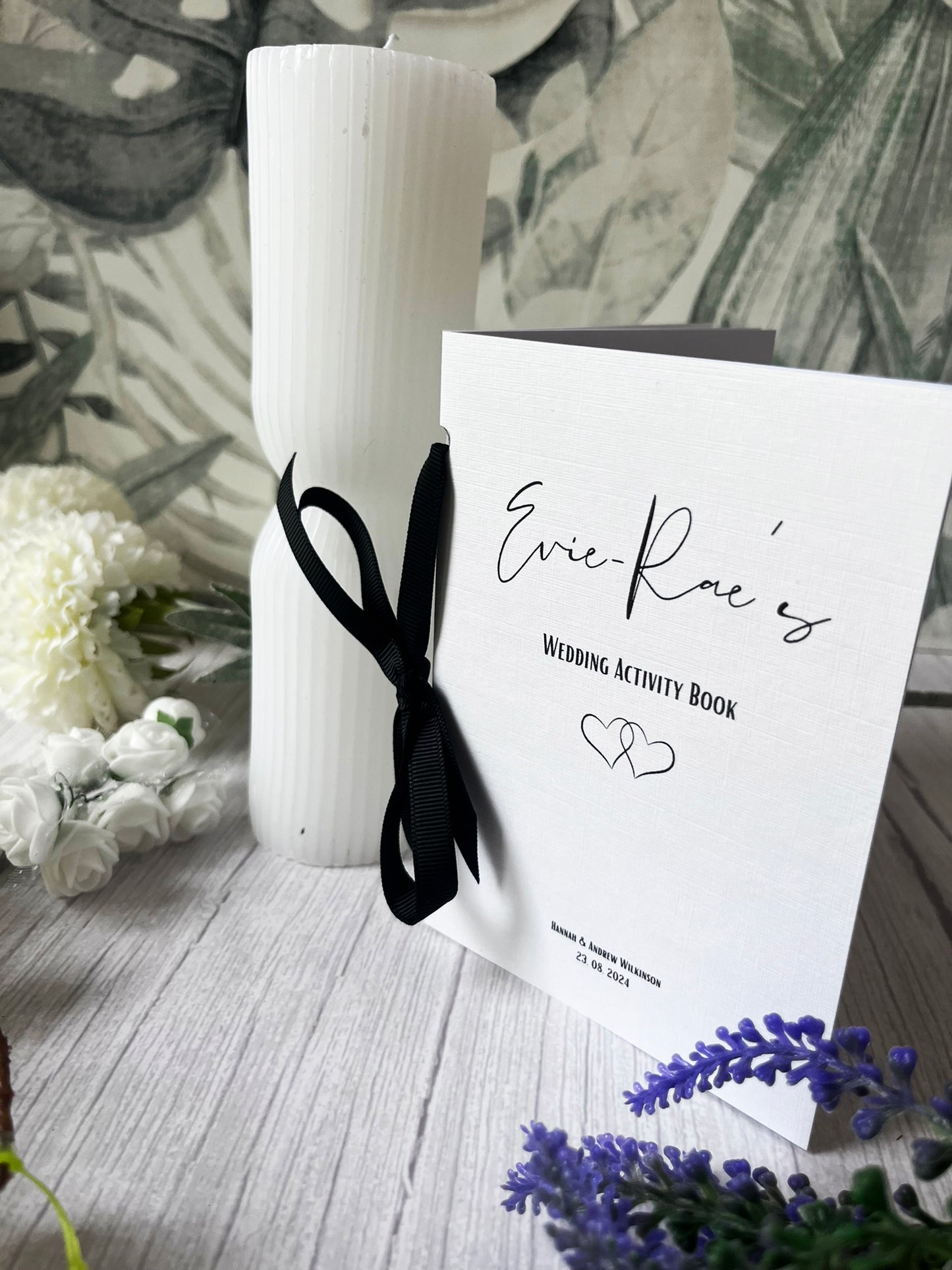 Personalised Children's Wedding Activity Book
