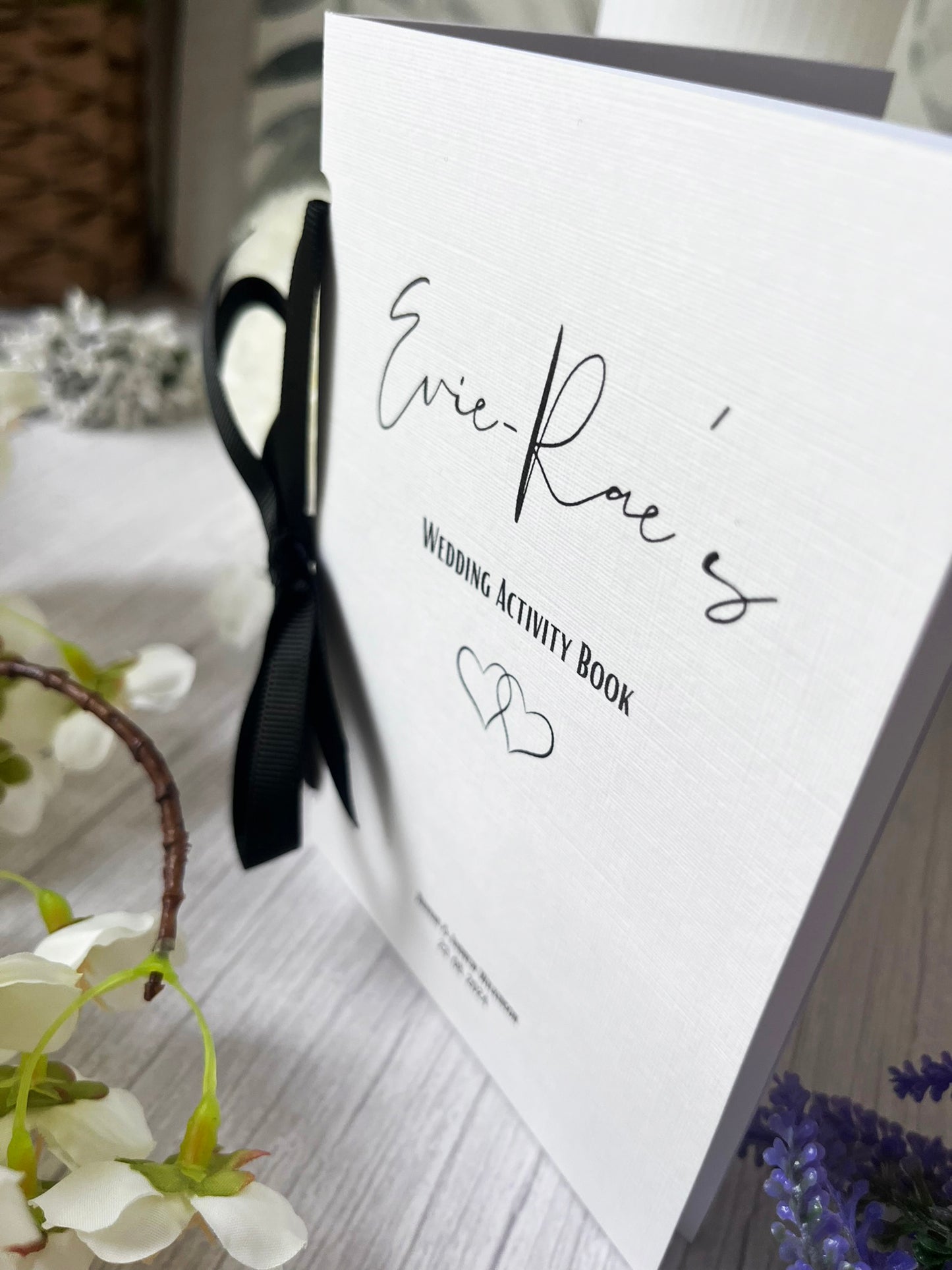 Personalised Children's Wedding Activity Book