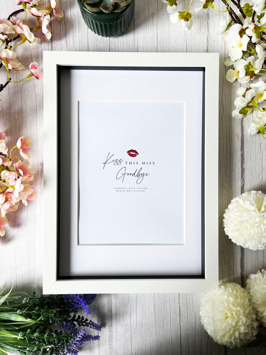Kiss This Miss Goodbye Print